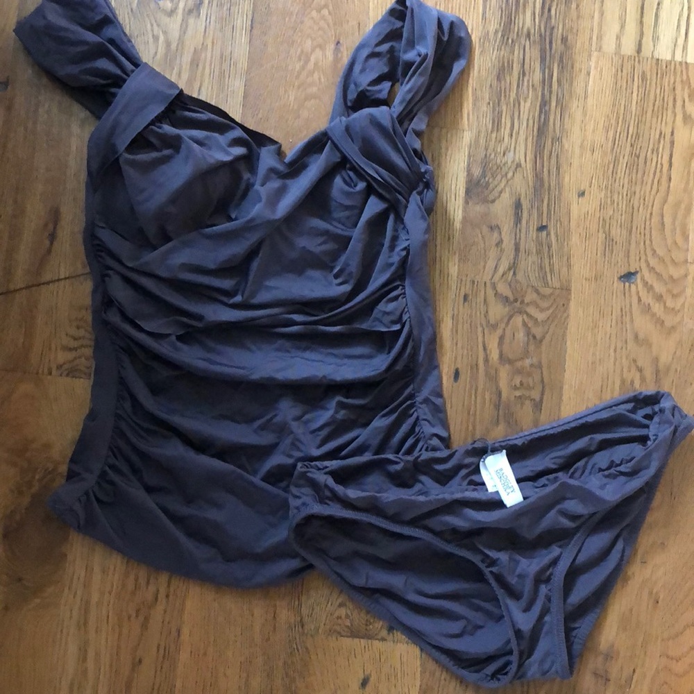 SOLD Badgley Mischka Tankini Swimsuit Size: 8